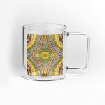 PSL Puodelis stiklinis 400ml, su 1 piešiniu