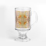 PSK puodelis su kojele 320 ml , su 4 paveikslėliu