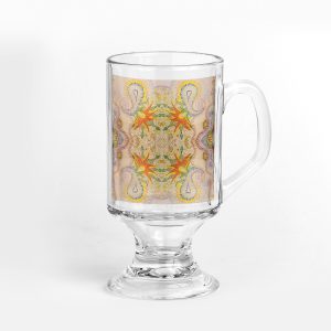 PSK puodelis su kojele 320 ml , su 4 paveikslėliu