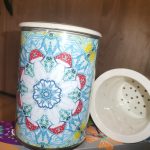 PSL Puodelis stiklinis 400ml, su piešiniu 25.7.5